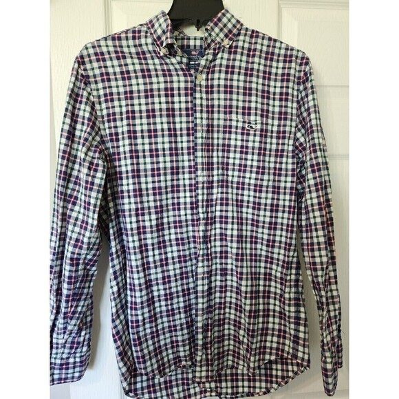 Vineyard Vines Other - Vinyard Vines Mens Classic Fit Tucker Shirt Plaid Long Sleeve sz S